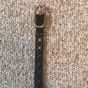 Kohl’s Black Cutout Belt